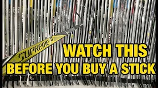 5 things EVERY hockey player should know about sticks before buying [upl. by Deloris]