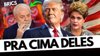 🚨TRUMP FAZ NOVA AMEAÇA A LULA E BRASIL PODE SER BOICOTADO A QUALQUER MOMENTO PELOS EUA [upl. by Resa256]