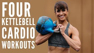 4 Kettlebell Cardio Workouts [upl. by Grossman679]