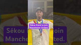 Sékou Koné to join Manchester United football transfers shorts ggmu manutd [upl. by Sink]