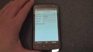 Tutorial Setting up Remote Desktop in Windows Mobile  Pocketnow [upl. by Erdnad293]