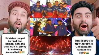 RCB Jersey Unboxing 2024  Pakistani Reaction [upl. by Eipper263]