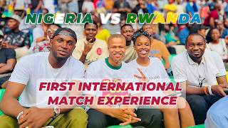 My First International Stadium Experience  Amahoro Stadium VLOG  Nigeria vs Rwanda  King Yugee 👑 [upl. by Aneeuqal]