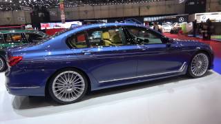 4k G30 BMW Alpina B5 BiTurbo B7 BiTurbo B4S BiTurbo and D3 STAND OVERVIEW at Geneva Salon 2017 [upl. by Ailisec]