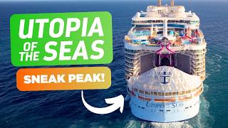 Boarding the world’s newest cruise ship 7 hours on Utopia of the Seas [upl. by Ethbun]