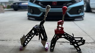 Best short shifter for 10th gen civics ‼️hybrid racing vs acuity [upl. by Dalpe]