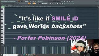 PORTER ROBINSON CHALLENGED ME TO GIVE WORLDS BACKSHOTS [upl. by Acinorej]