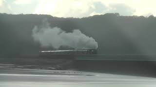 Black 5 45212 1z56 Carlisle  Carnforth Lune Rivers Trust return charter Sat 28th September 2024 [upl. by Hyozo]