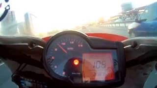 Aprilia RS 125 Acceleration Top Speed 173 kmh Turkey [upl. by Ardnaet536]