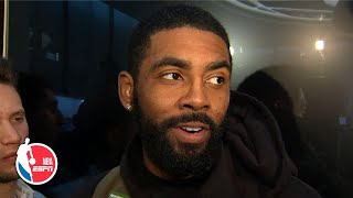 Kyrie Irving on injury It was a long road back  NBA Sound [upl. by Bidle]