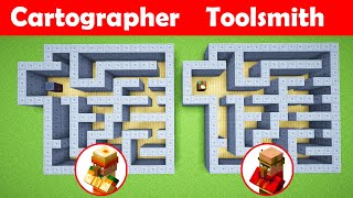 Toolsmith vs Cartographer Maze Challenge Who Loves Their Job More [upl. by Yenitirb395]