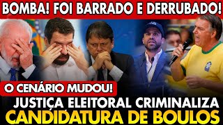 BOMBA JUSTIÇA ELEITORAL CRIMINALIZA BOULOS O JOGO POLÍTICO MUDOU VÍDEOS FORAM EXCLUÍDOS [upl. by Alcine]