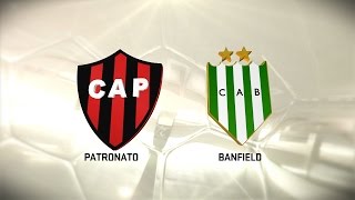 Fútbol en vivo Patronato vs Banfield Fecha 8 Torneo de Primera División 20162017 FPT [upl. by Drofdarb]