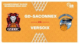 CSJC U17M  GRAND SACONNEX vs VERSOIX [upl. by Anayek]