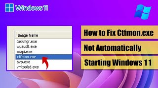 How to Fix Ctfmonexe Not Automatically Starting Windows 1110  Quick fix Ctfmonexe [upl. by Alekin354]