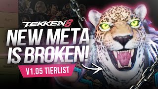 Tekken 8 V1 05 Tier List [upl. by Erasaec]