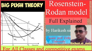 Paul N ROSENSTEINRODAN model  big push theory of economics development ugc NET ECONOMICS [upl. by Nael861]