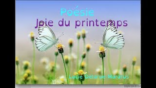 Poésie  Joie du Printemps  Lucie DelarueMardrus [upl. by Ullman377]