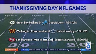 How to watch Thanksgiving football games on cable and streaming services [upl. by Witcher]