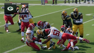 Madden 25 Packers vs Chiefs [upl. by Odnalra]