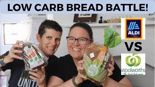 Low carb bread comparison  Australian Woolworths Macro bread vs Aldi Low carb bread [upl. by Georgeanne]