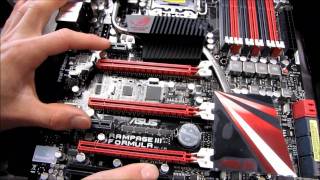 ASUS Rampage III Formula Core i7 Gaming Motherboard Unboxing amp First Look Linus Tech Tips [upl. by Appolonia942]