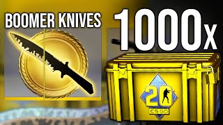 cool knife symbol 1000 CS20 Case Opening [upl. by Hartmunn]