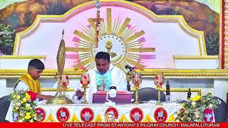 24 OCTOBER 2024  HOLY MASS  ST ANTONYS PILGRIM CHURCH MALAPALLIPURAM [upl. by Alikat]