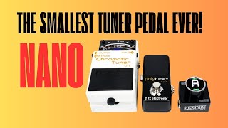 Rock Stock The Worlds Smallest Guitar Tuner Maximize Your Pedalboard Efficiency [upl. by Dennett]