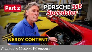 Porsche 356 Speedster Restoration Engine Tuning amp Test Drive  Part 2  Tyrrells Classic Workshop [upl. by Selle]