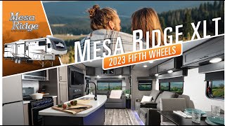 2023 Mesa Ridge XLT Fifth Wheel Product Video Highland Ridge RV [upl. by Idrahs]