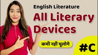 All Literary devices in EnglishC Easiest Explanation amp Examples [upl. by Nnyllaf]