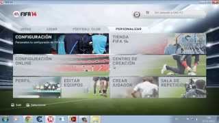 Como Crear Equipos Y Ligas En Fifa 14 [upl. by Lorimer]