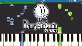 Bizarre Funk  Piano Tutorial  The Henry Stickmin Collection  Ockeroid [upl. by Lyudmila]