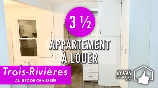 Appartement à louerApartment Tour Visite Virtuelle  TroisRivières 3 ½ BonsLocatairescom [upl. by Geminius]