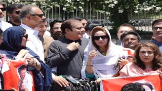 انٹیلیجنس ادارے ماؤں بہنوں کی ویڈیو بنانے میں مصروف ہیں تحریک انصاف کے رہنماؤں کی میڈیا سے گفتگو [upl. by Akcimehs768]