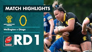 RD 1 HIGHLIGHTS  Wellington v Otago Farah Palmer Cup 2021 [upl. by Yenal]