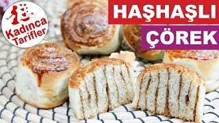 Haşhaşlı Çörek Tarifi  Haşhaşlı Çörek Nasıl Yapılır  Kadınca Tarifler [upl. by Merla]