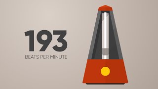 193 BPM Metronome [upl. by Nichole]