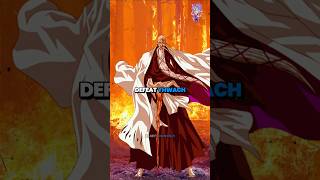 How did Yamamoto defeat Yhwach 1000 years ago bleachanime shorts [upl. by Clover]