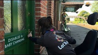 BBC SouthToday Let me in accessibility audit of The Watercress Line [upl. by Greenwald]