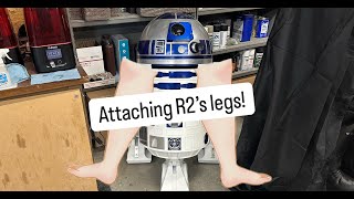 R2 D2 Legs to body attachment part 10 [upl. by Nanji]