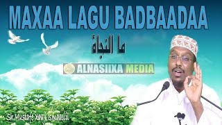 MAXAA LAGU BADBAADAA ᴴᴰ┇ShMustafe Xaaji Ismaaciil [upl. by Aicilec10]