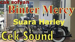 Binter Merzy cek sound suara harley [upl. by Sue]