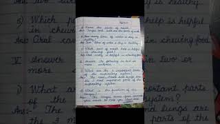 Lesson no 13Our body a wonderful machine notes in english [upl. by Analli253]