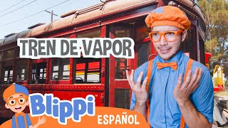 Trenes del Sur de California  Blippi Español  Videos educativos para niños  Aprende y Juega [upl. by Aeduj]