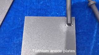 titanium anode electrode plate [upl. by Dranik643]