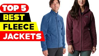 Top 5 Best Fleece Jackets Reviews of 2024 [upl. by Ymrots]