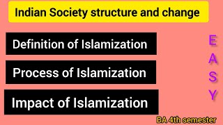 Definition  Process  and Impact of Islamization  In simple words [upl. by Goldia]