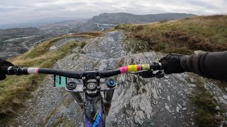 Run down black powder Best track at Antur Stiniog bikepark my opinion [upl. by Liborio85]